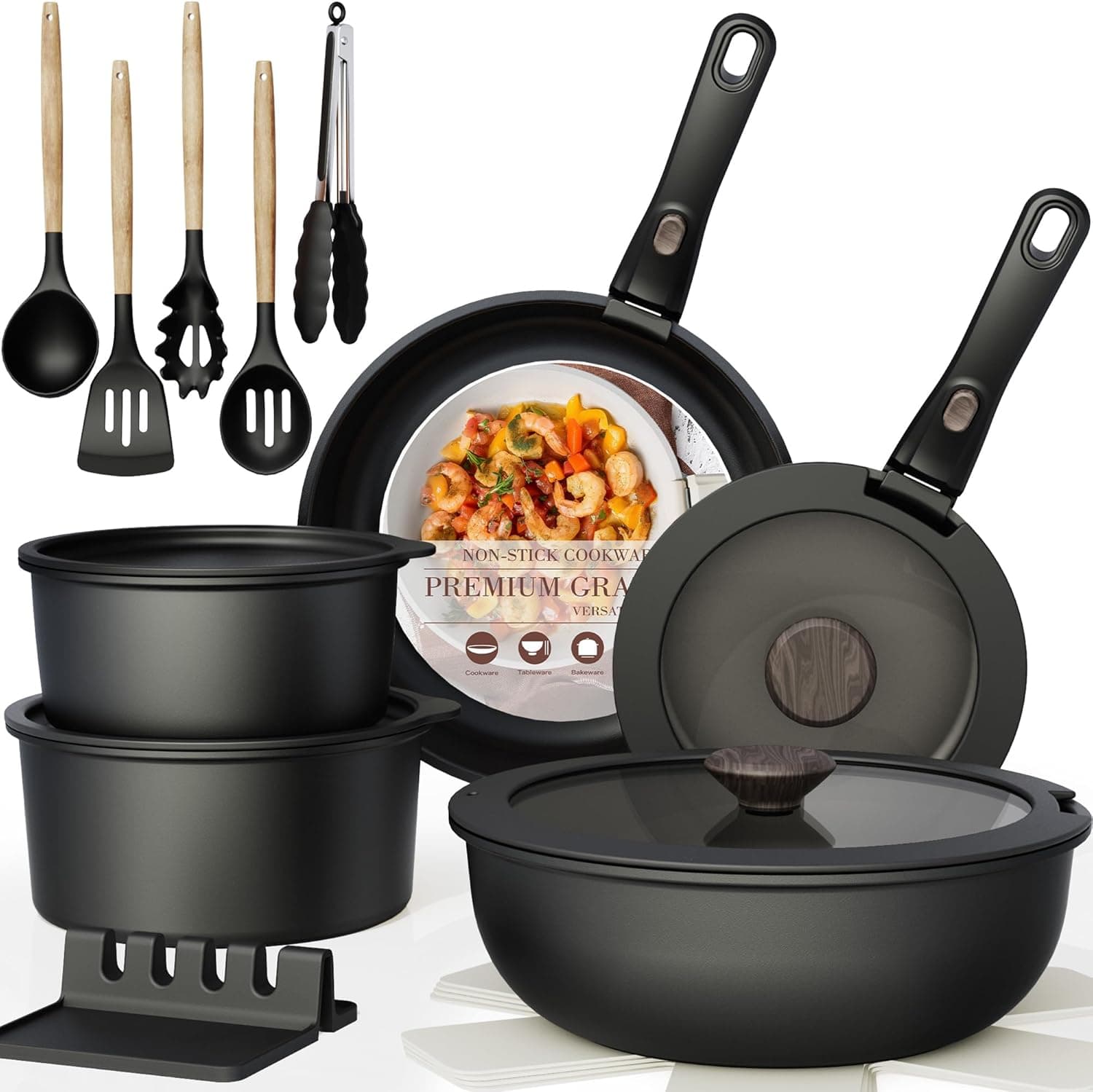 Astercook 21-Piece Detachable Handle Set