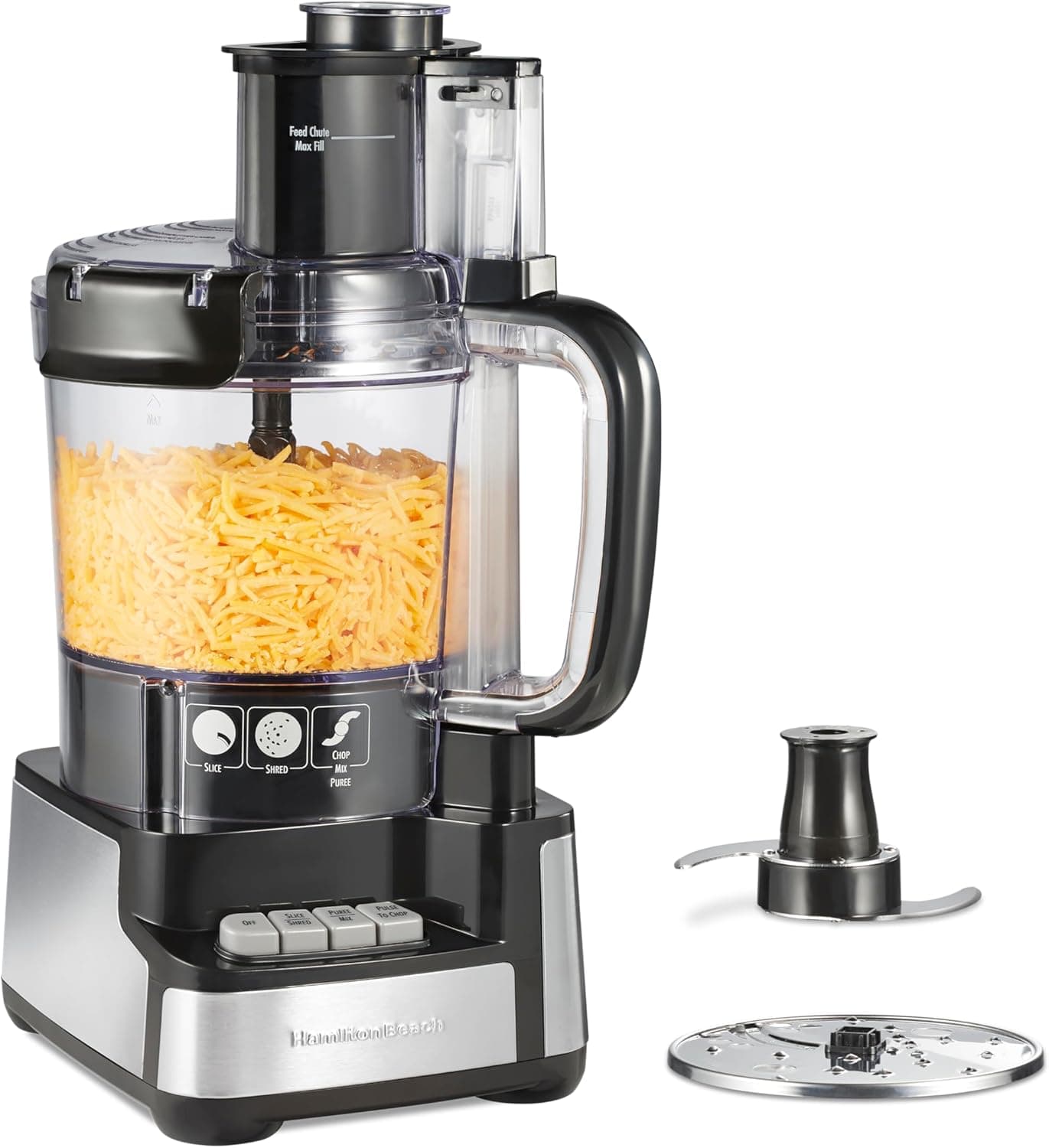 Hamilton Beach Stack & Snap Food Processor, 12 Cup