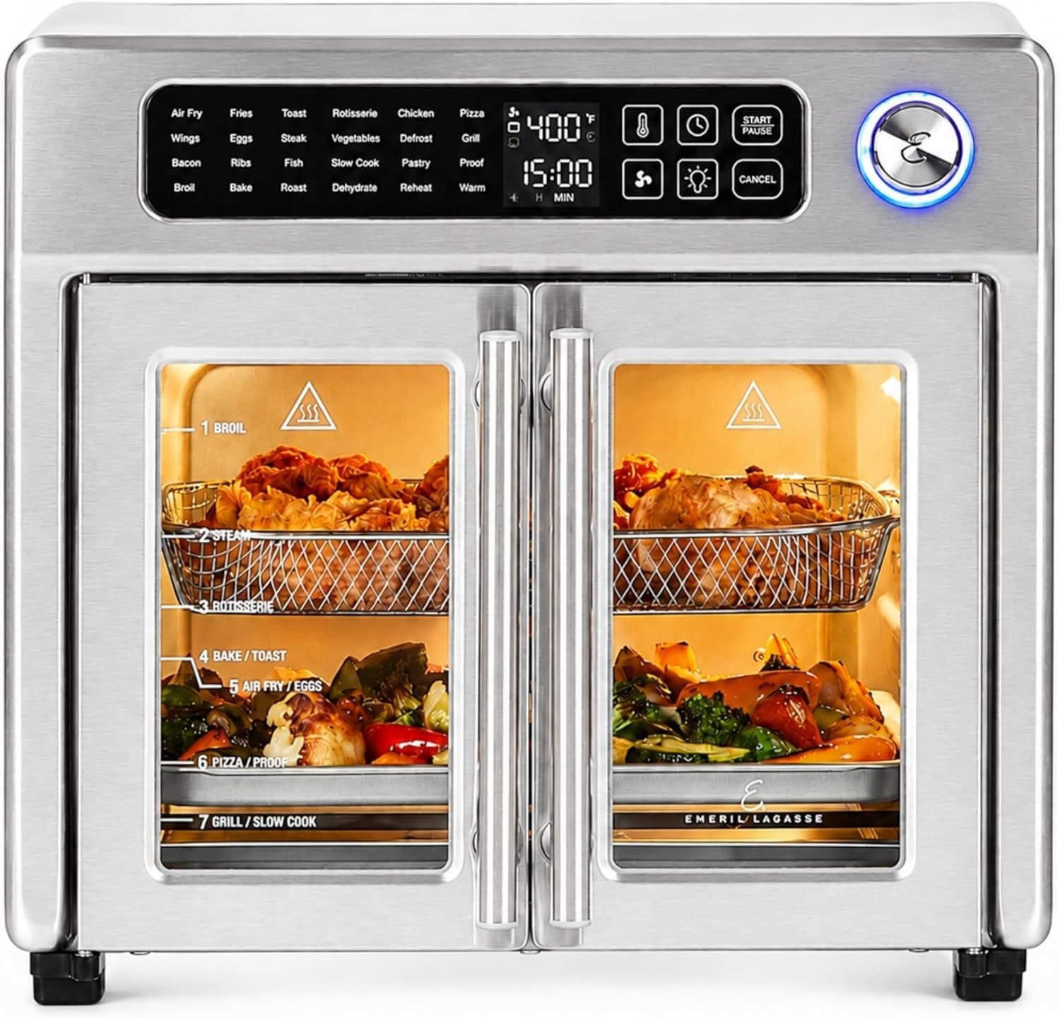 Emeril Lagasse French Door Air Fryer Oven, 26 Qt